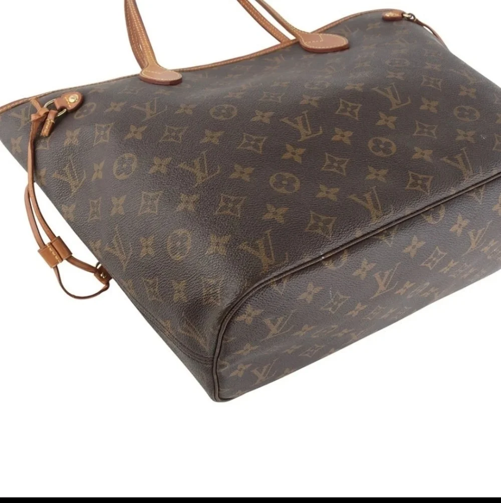 Double Certified Auth Louis Vuitton Monogram Neverfull MM Shoulder Bag 36524Y 15